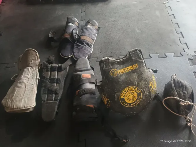 Equipamentos de luta Muay Thai