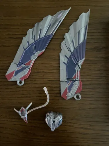 Baf completa das Asas do Capitão América Sam Wilson