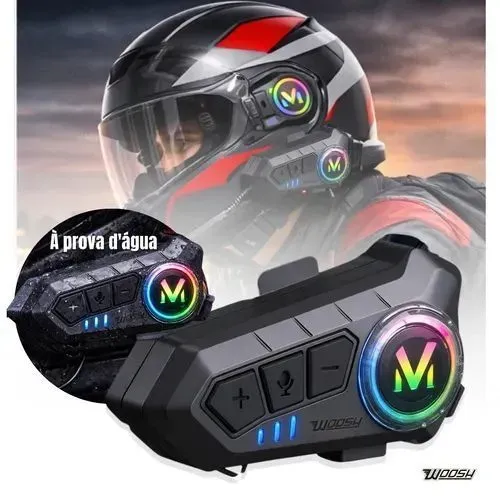 Fone de Capacete de Moto Comunicador (Lacrado)