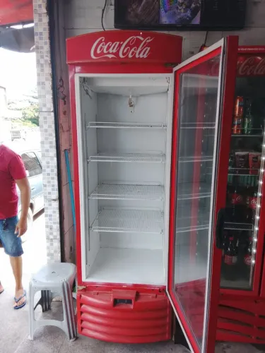 Freezer coca cola vertical 