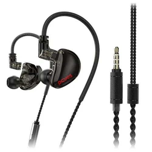 Fone De Ouvido Gamer Pcyes Opala, Driver Dinamico 10Mm, Intra Auricular, P3 3,5Mm, Cabo De