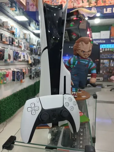 Playstation 5 Slim Midia Fisica + 1 ano de garantia - Loja Fisica