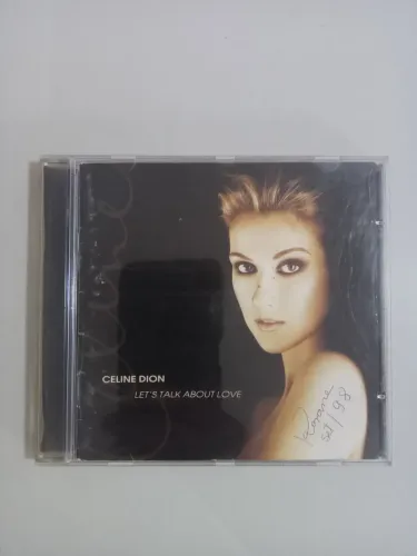 Cd Celine Dion  ( let's talk about love 