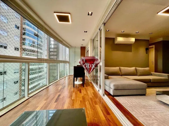 Apartamento de Alto Padrão para Locação | Vila Olímpia | 125 m² | 3 Suítes | Mobiliado