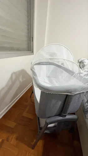 Berço Co-Sleeper / Moisés Galzerano Cinza 