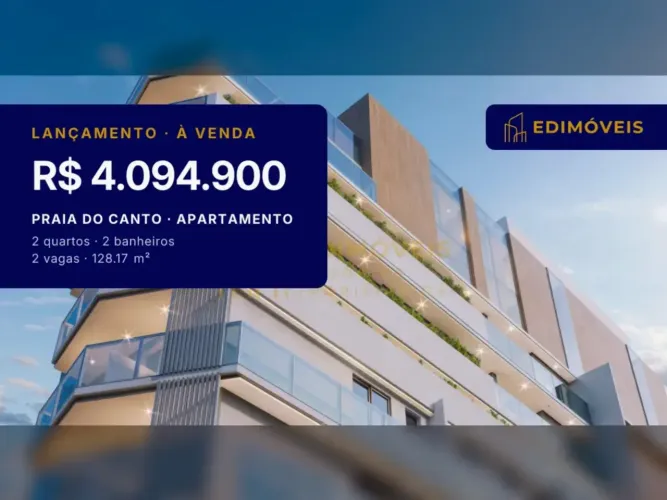 Incrível Cobertura Duplex em Praia do Canto - Última do Izza!