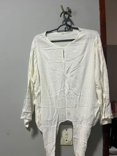 Camisa branca, Tam G
