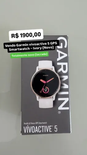? Garmin vívoactive 5 - Novo e Lacrado