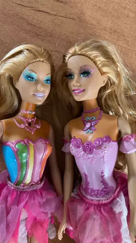 bonecas barbie mermadia e fairytopia