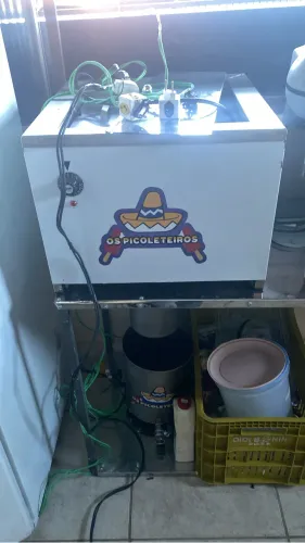 Fábrica de picolé completa 