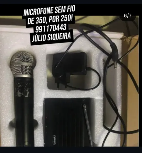 Microfone sem fio