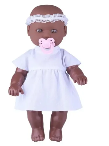 Boneca Little baby minha primeira oracao negra