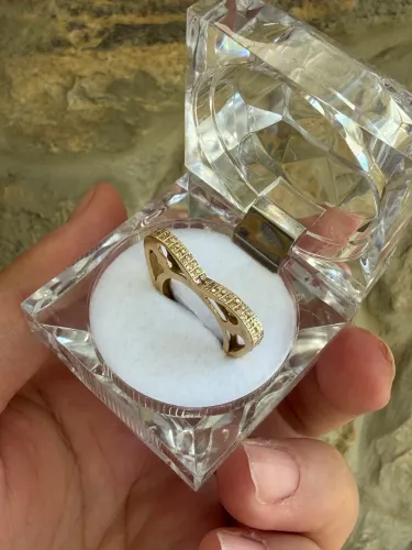 Anel de Ouro 18k Diamantes