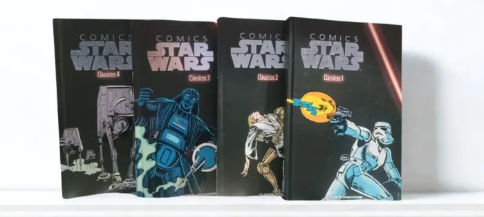 Star Wars Comics Clássicos (1 ao 4) - Capa Dura - Planeta DeAgostini