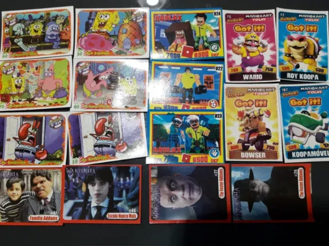 Cards Colecionáveis Lote Pokemon variados +300