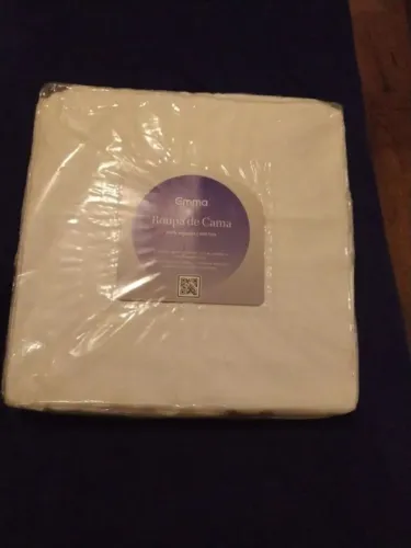 Roupa de Cama Solteiro 400 fios Emma - EMBALAGEM LACRADA (NUNCA USADO)