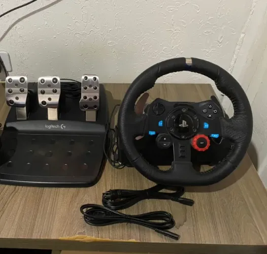 Logitech G29 + Pedais | Funcionando 100% | Conservado