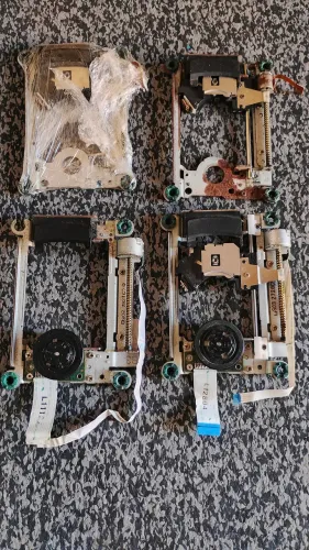 Lote 4 Leitor Óptico PS2 Slim Original Conjuntos