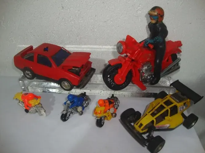 Lote De Brinquedos Glasslite Estrela Antigos