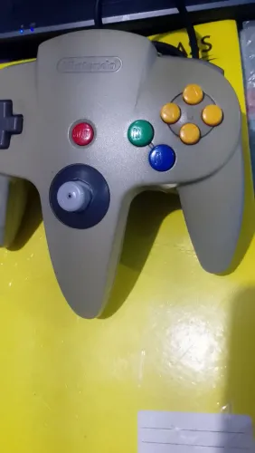 Controle Nintendo 64 cm Analógico de Game cube