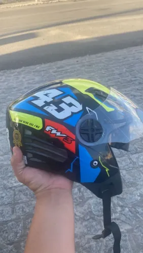 Capacete fw3 aberto pra vender nós preço 