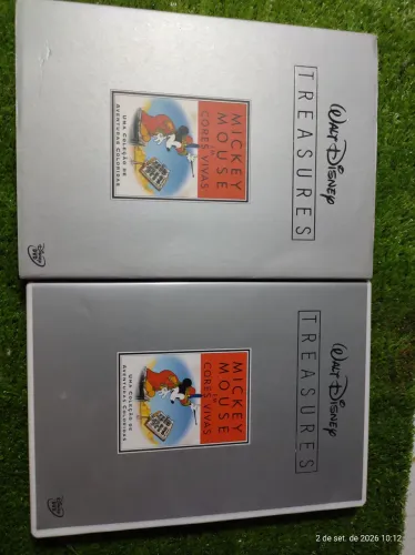 DVD duplo da coleção Walt Disney Treasures: Mickey Mouse em Cores Vivas
