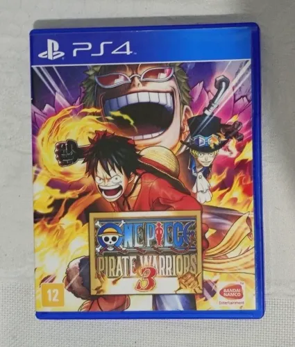 One Piece Pirate Warriors 3 PS4 - Mídia Física Original -