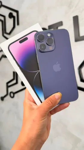 iPhone 14 Pro Max Deep Purple - 128GB (nota+garantia)