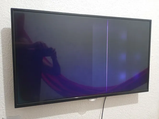 Smart tv AOC com defeito 