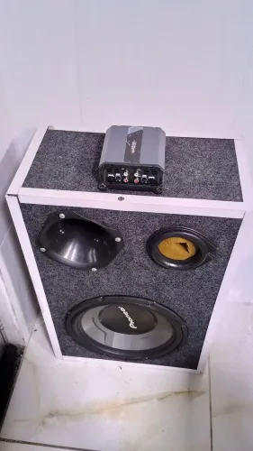 Caixa trio/Som Automotivo