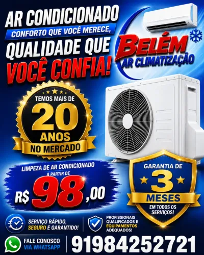 Limpeza e manutenção de ar-condicionado