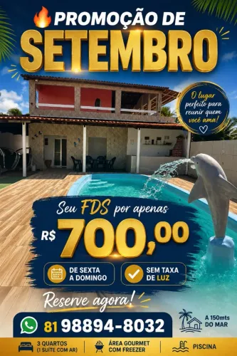 CASA DE PRAIA (CATUAMA/PONTA DE PEDRA)