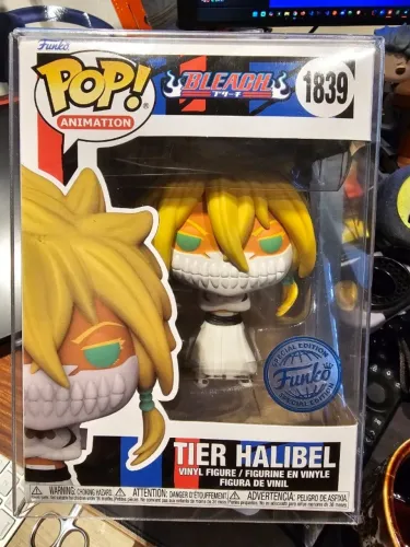 Funko Pop Tier Halibel 1839 Bleach Special Edition com Protector