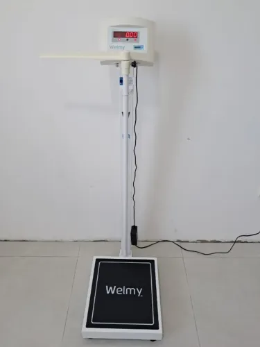 Balança Antropométrica Digital Profissional Welmy W200 200Kg