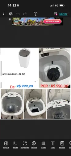 VENDO TANQUINHO.