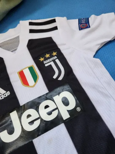 Camisa Original Adidas Juventus Home 2018 Cristiano Ronaldo Infaltil 3 a 5 anos Mostre seu