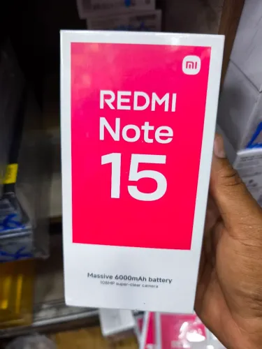 Xiaomi Redmi Note 15 256/8GB. Novo lacrado com garantia