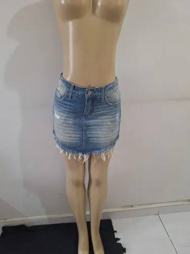 Saia jeans feminino guess