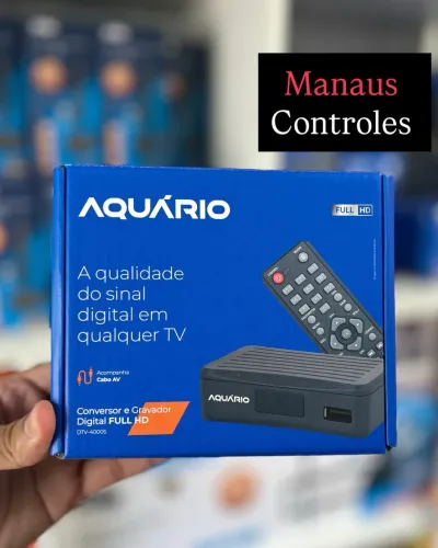 Conversor Digital Aquário Full HD DTV-4000s - Promoção