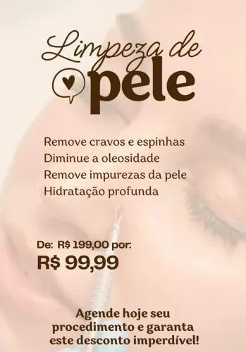 Limpeza de pele completa ?