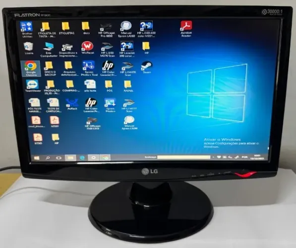 Monitor Tela Hd LG Flatron W1943c 19 Polegadas Widescreen