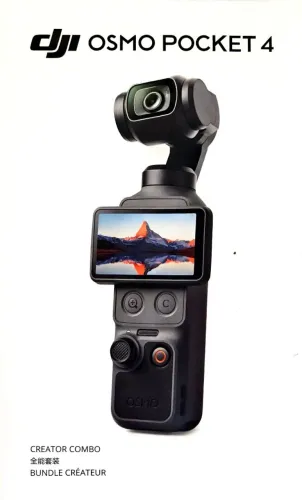 DJI Osmo Pocket 4 Creator Combo - TOTALMENTE NOVA E LACRADA