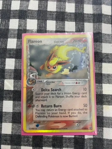 Flareon Delta Species D Raridade Eevee Pokemon Tcg