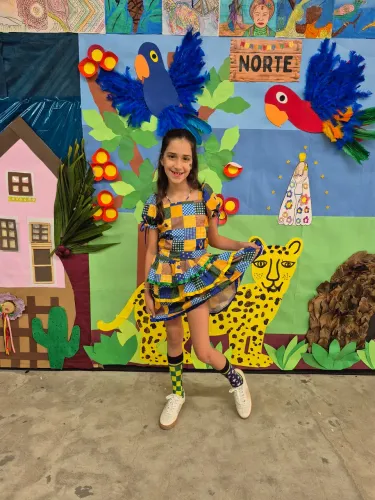Vestido festa junina Brasil