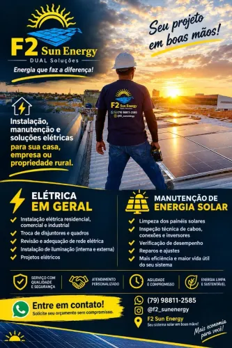 Técnico de elétrica, técnico de energia solar
