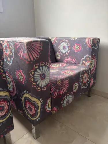 Poltronas de tecido