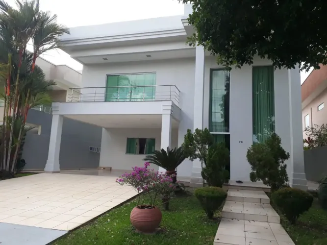 Alugo casa no Condomínio Montenegro Boulevevard com 450m² e 3 suítes - Belém - PA