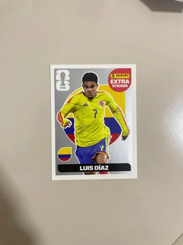 Figurinha Legend prata Luís díaz copa 26