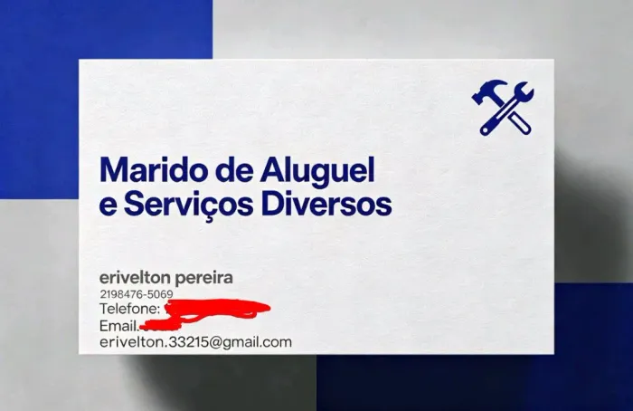 Serviços diversos  eletricista montador de móveis 