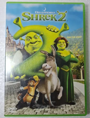 Dvd Shrek2 Original Filme Infantil Animação Dreamworks/ Usado